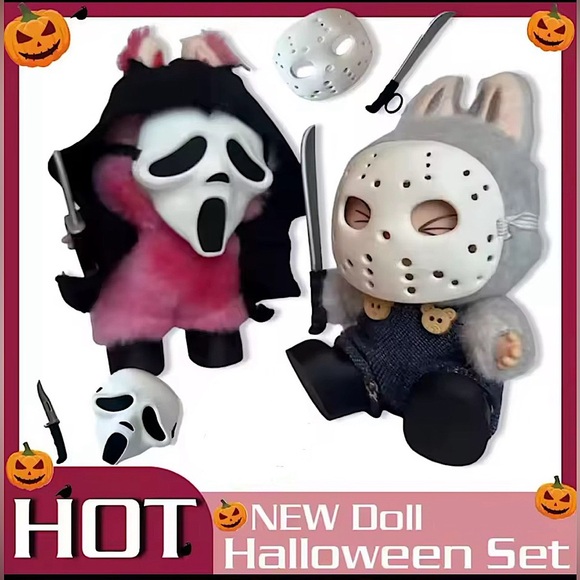 Labubu Other - Labubu Halloween Outfits 4 piece Set Costumes New